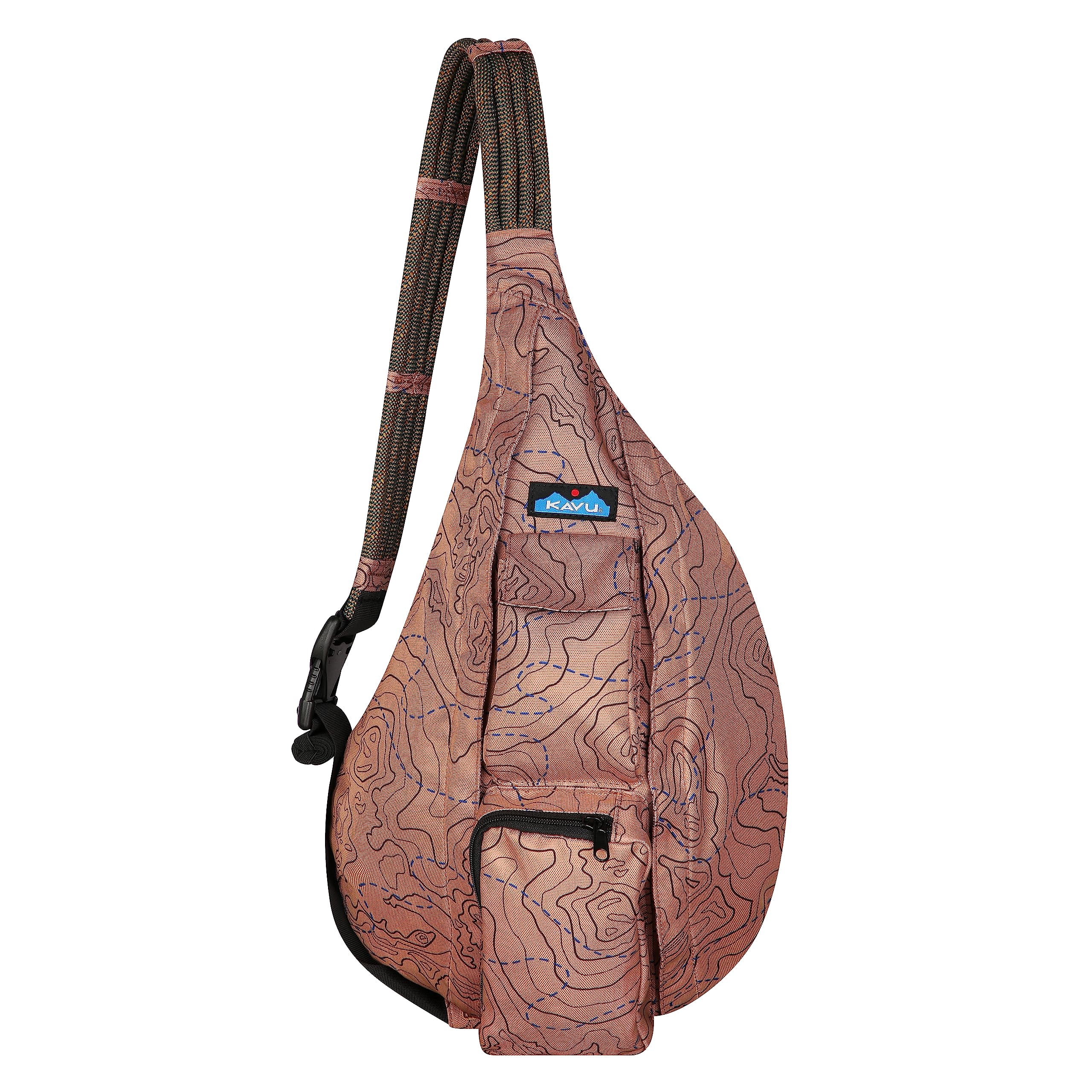 KAVU Original Rope Bag Sling Pack with Adjustable Rope Shoulder Strap 923_SUNRAYS_L1_2x3_d697f349-  main image 4
