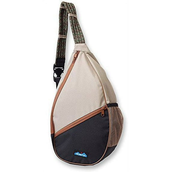 KAVU Paxton Backpack, Black/Tan, One Size