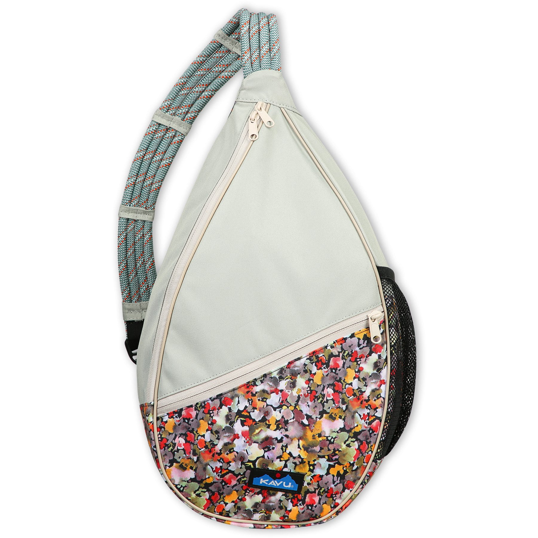 Kavu in bloom burst KAVU Paxton Pack Rope Sling Crossbody Bag - Bloom Burst  main image 4
