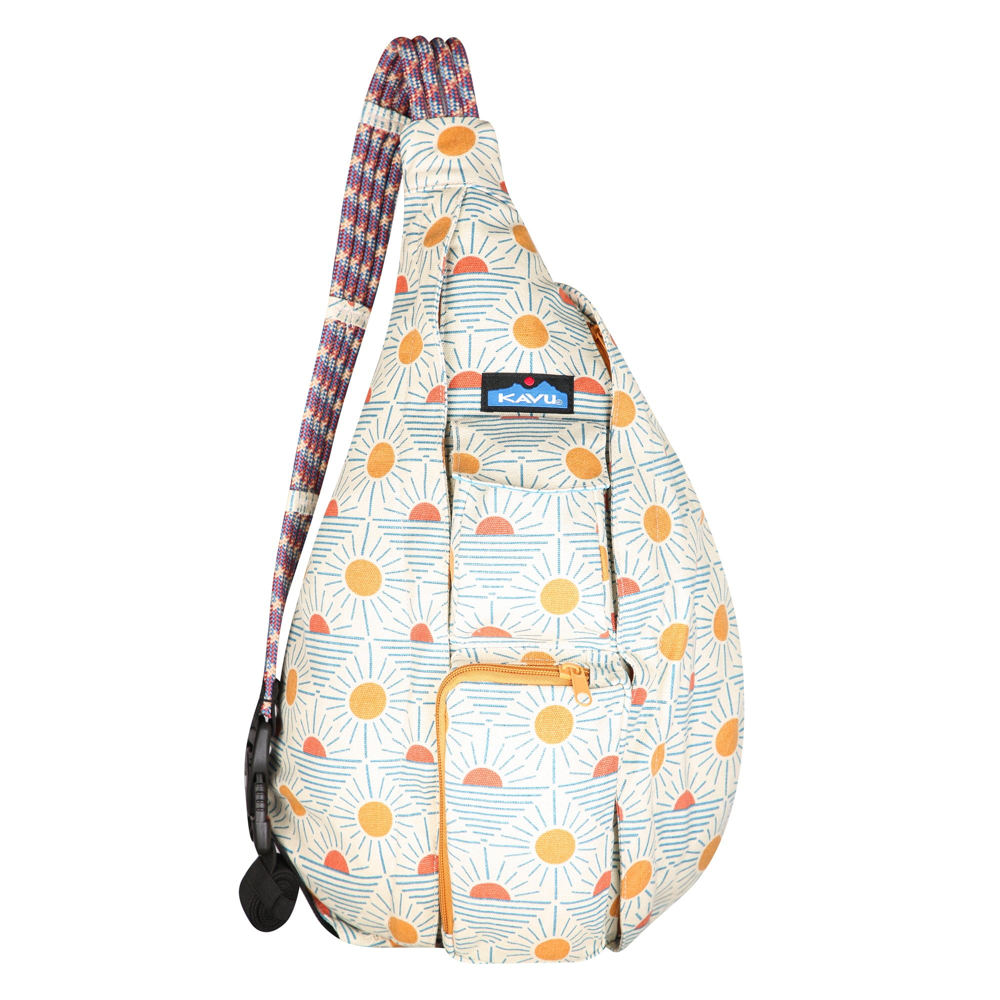 KAVU Rope Bag Adult Outdoor Backpack Crossbody Sling Pack for Hiking Camping Commuting Sunsets Forever Walmart