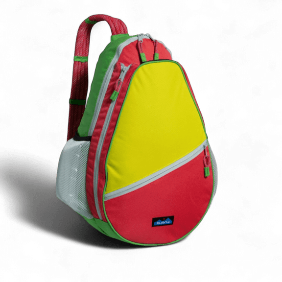 KAVU Topspin Sling Pack Racket Bag Carnival Water-Resistant Multipockets