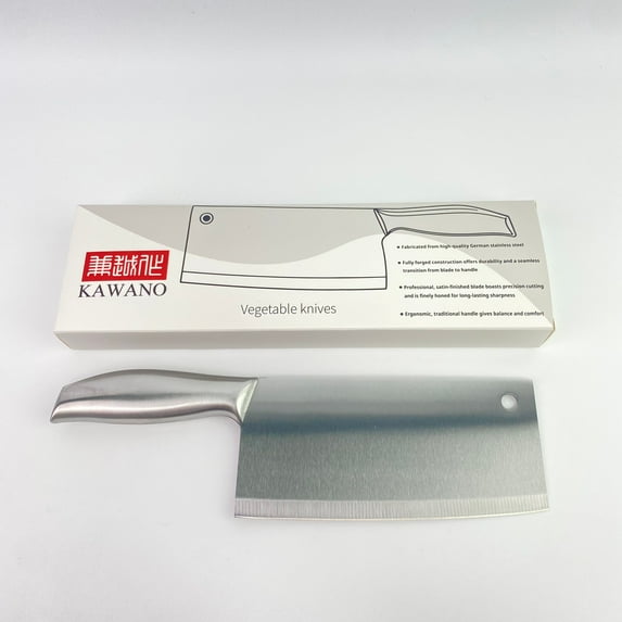 KAWANO Vegetable knives,Razor Sharp Vegetable Kitchen Knife, High Carbon Stainless Steel, Multipurpose Asian Chef Knife for Home and Kitchen with Ergonomic Handle
