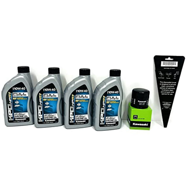 KAWASAKI Jet Ski Oil Change Kit w/OEM Filter 20112019 STX15F 16097
