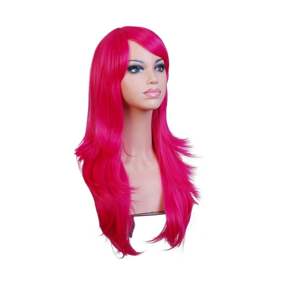 KAWELL 28 Inch/ 70 cm Long Curly Hair Ends Halloween Costume Cosplay Wig