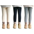 thumbnail image 1 of KAWELL 3 Pack Girls Legging Pants Footless Knit Baby Toddler Tights 1-8 Year, 1 of 6