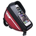 thumbnail image 1 of KAWELL Bike Bag 6.5 Inch Touch Screen Waterproof Bicycle Frame Bag, Big Capacity (Black), 1 of 6
