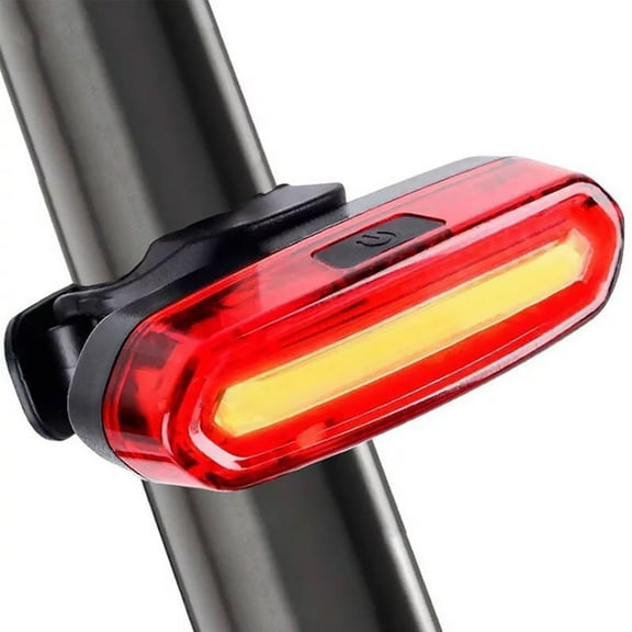 KAWELL Bike Tail Light USB Rechargeable - Super Bright 50 Lumens LED Bicycle Rear Light Easily Clips on as a Red Taillight for Optimum Cycling Safety