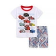 thumbnail image 1 of KAWELL Boys Popular Cartoon Printed Children's Short-Sleeved Shorts Suit Pajamas Home Wear Casual for 3-8 years, 1 of 2