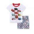 thumbnail image 1 of KAWELL Boys Popular Cartoon Printed Children's Short-Sleeved Shorts Suit Pajamas Home Wear Casual for 3-8 years, 1 of 2