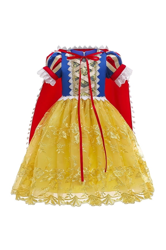 Deluxe Snow Princess Dress up Costume for Child 2t