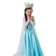 KAWELL Elsa Little Princess Girl's Fancy-Dress Costume,2T-3T