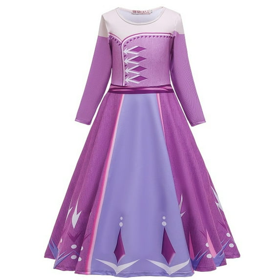 KAWELL Princess Full Birthday Party Dresses Children Christmas Fancy Costume