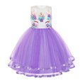 thumbnail image 1 of KAWELL Flower Girls Costume Animation Dress Pageant Fancy Party Dress, 1 of 7