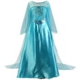 thumbnail image 1 of KAWELL Girls Costume Sequin Fancy Princess Dress up for Birthday Party,Child 7/8 Years, 1 of 5