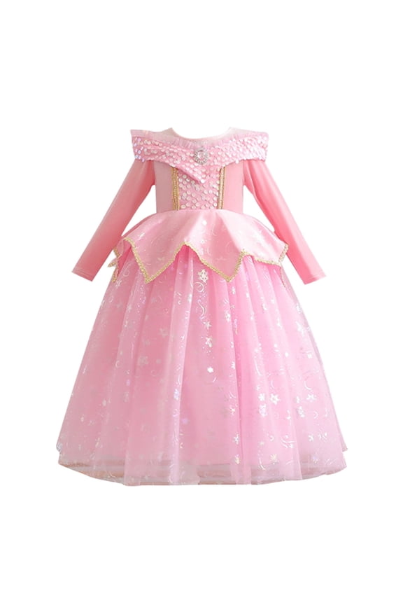 Sleeping Beauty Aurora Costume Princess Costume Halloween Party Dress Up Cosplay