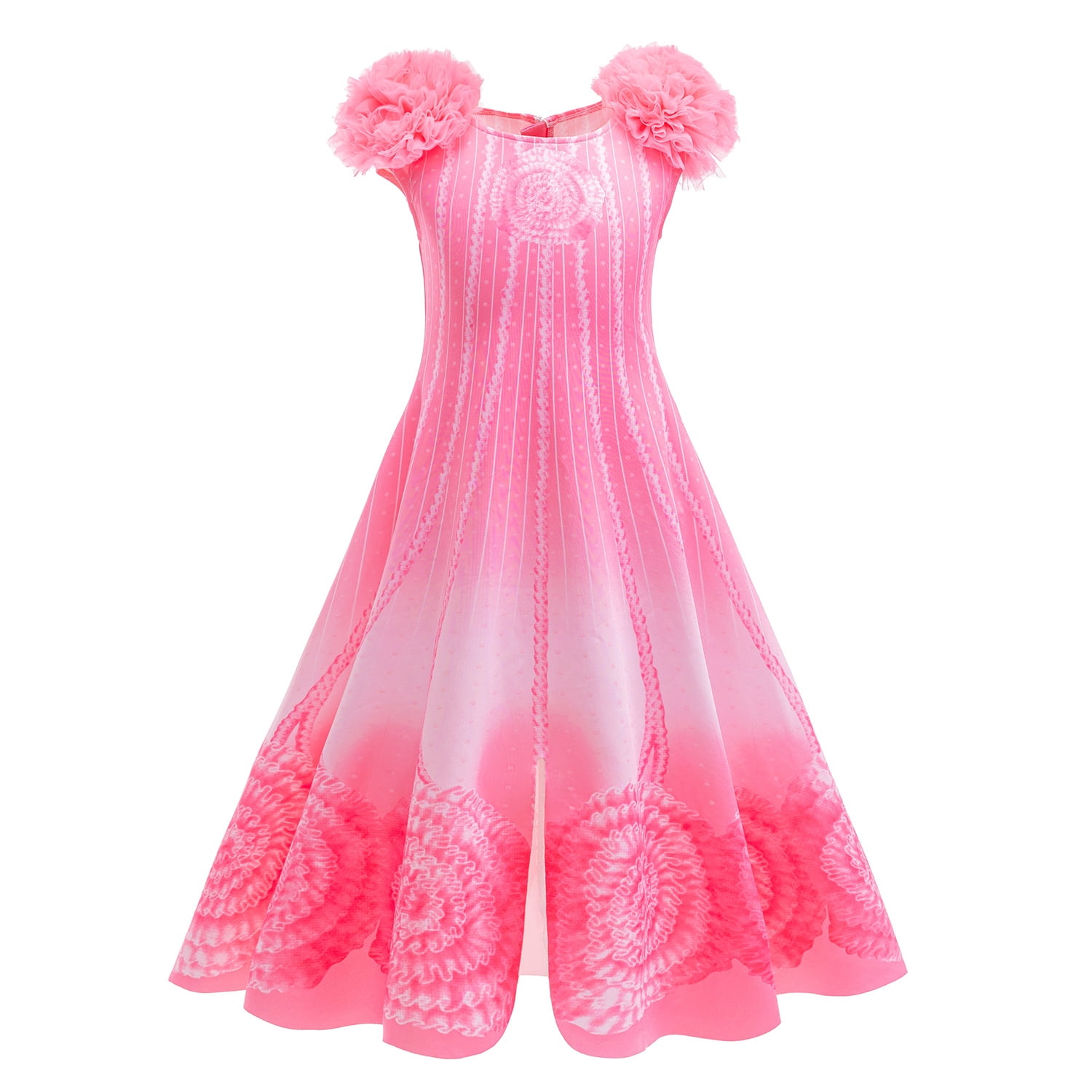 KAWELL Glinda Costume Dress Good Witch Cosplay Pink Pajamas Bubble Dress  Halloween Costume with Accessories - Walmart.com