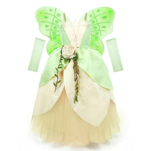 KAWELL Princess Costumes Little Girls Dress Up Fancy Halloween Christmas Party