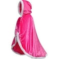 thumbnail image 1 of KAWELL Princess Hooded Cape Cloaks Costume for Girls Dress up, Child 3 to 12 Years, 1 of 6