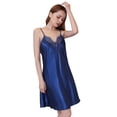 thumbnail image 1 of KAWELL Sexy Nightgown for Women Lace V Neck Sleepwear Pajama Dress, 1 of 4