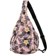 KAWELL Sling Backpack - Unisex Messenger Bag Crossbody Backpack Travel Multipurpose Daypacks for Men Women Lady