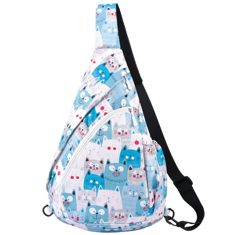 KAWELL Sling Backpack Versatile Canvas Sling Bag Small Crossbody Backpack Outdoor Shoulder Bag Perfect For Work Travel Stadium And Concerts Walmart