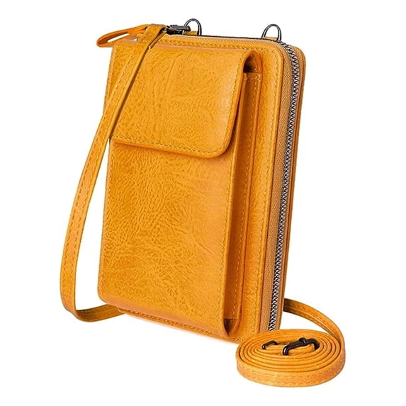 KAWELL Small Crossbody Bags for Women PU Leather Cell Phone Purse Wallet with Credit Card Slots