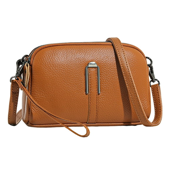 KAWELL Small Crossbody Purses for Women Genuine Leather Trendy Design Shoulder Handbag