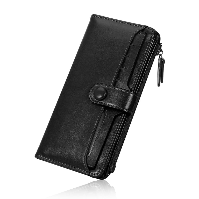 KAWELL Wallets for Women Leather Card Holder with RFID Blocking