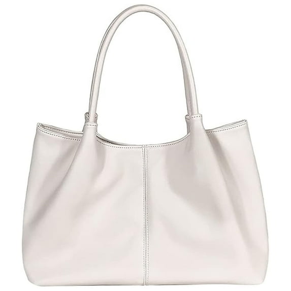 KAWELL Women Tote Bag Large Satchel Bag Stylish Hobo Handbag Shoulder Bags Casual Fashion Beige