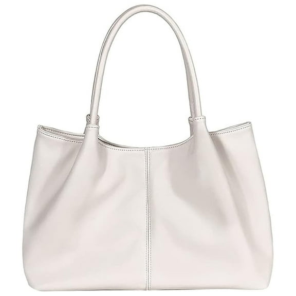 KAWELL Women Tote Bag Large Satchel Bag Stylish Hobo Handbag Shoulder Bags Casual Fashion Beige
