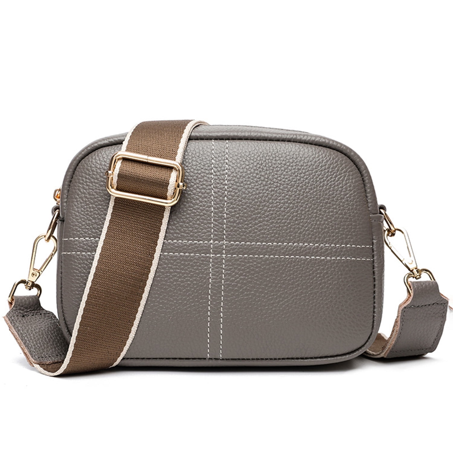 KAWELL Womens Small Crossbody Bag with Wide Strap Camera Purse and Wallet