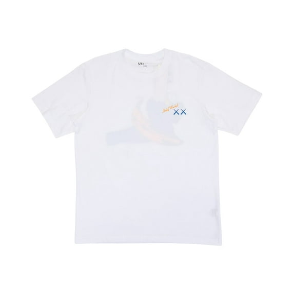 KAWS Unisex x Uniqlo Warhol UT Graphic 471321 T-shirt White, from StockX