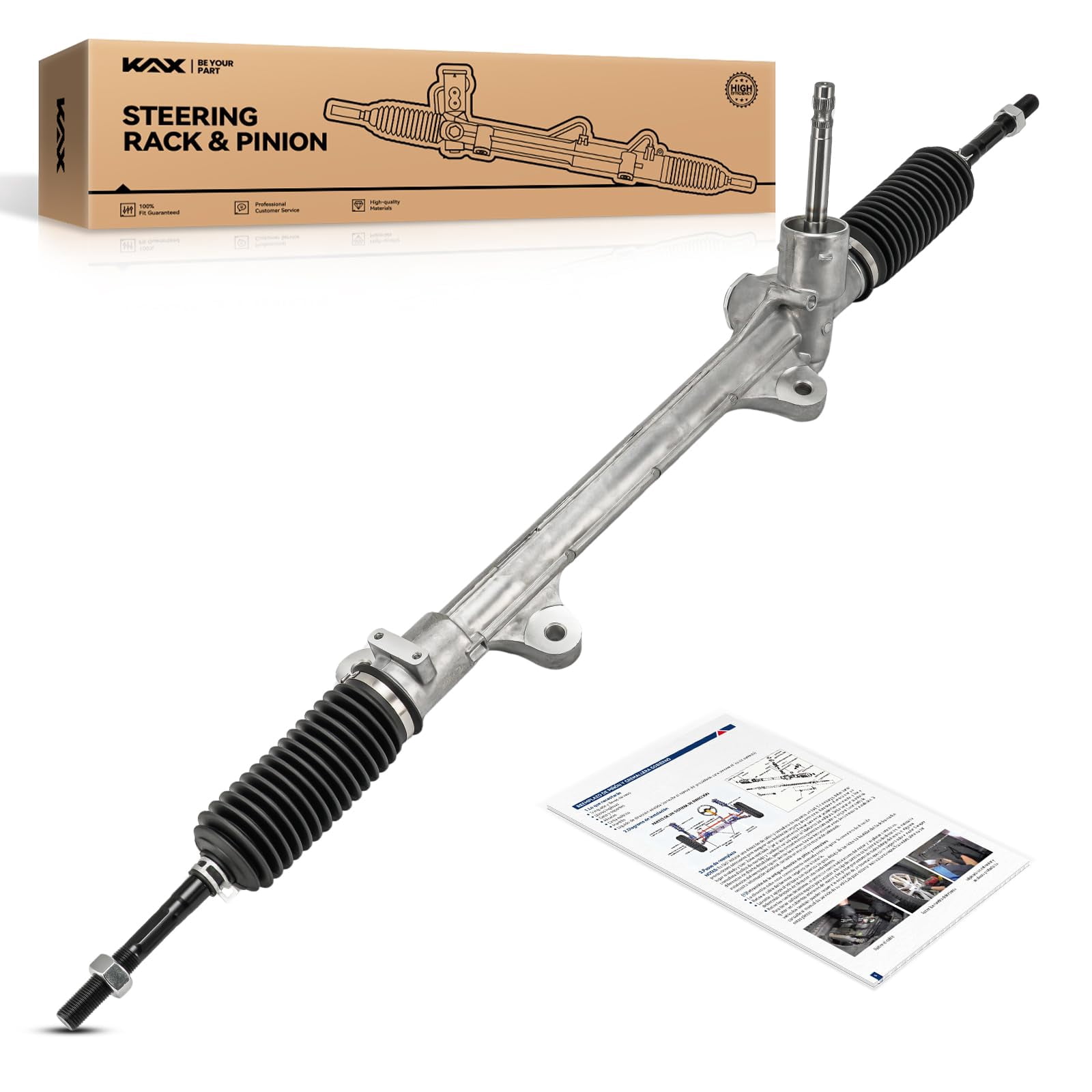 KAX Electronic Power Steering Rack and Pinion Compatible with Soul 2014 ...