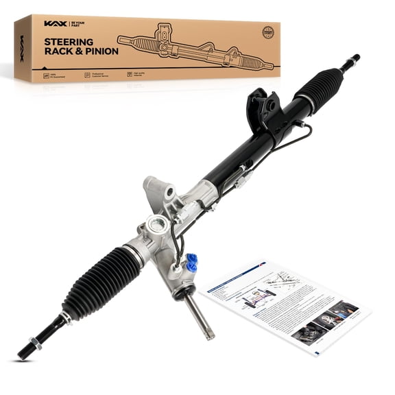 KAX Hydraulic Power Steering Rack and Pinion Compatible with Grand Cherokee 2012 2013 2014 2015 3.6L RWD, Durango 2011 2012 2013 2014 2015 3.6L RWD Replace - 223091