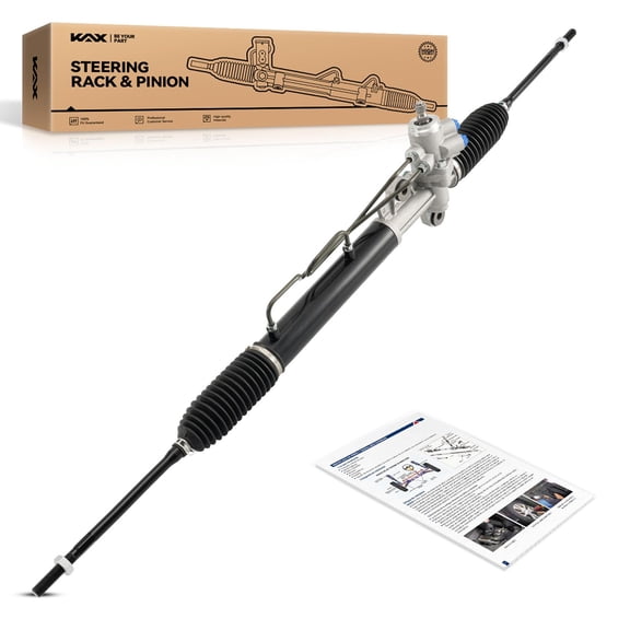 KAX Hydraulic Power Steering Rack and Pinion Compatible with Elantra 2001 2002 2003 2004 2005 2006 All Models Replace - 262411