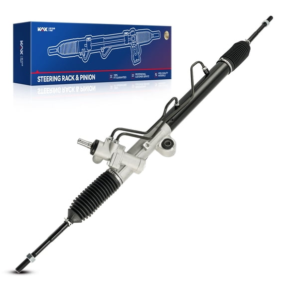 KAX Hydraulic Power Steering Rack and Pinion Compatible with H3 2006 2007 2008 2009 2010 All Models, H3T 2010 All Models Replace - 221040