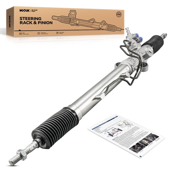 KAX Hydraulic Power Steering Rack and Pinion Compatible with Land Cruise-r 1998-2002 All Models, LX470 1998-2002 All Models Replace - 262603