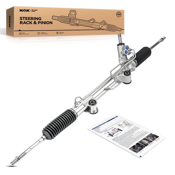 KAX Hydraulic Power Steering Rack and Pinion Compatible with Liberty 2002 2003 2004 2005 All Models Replace - 22362