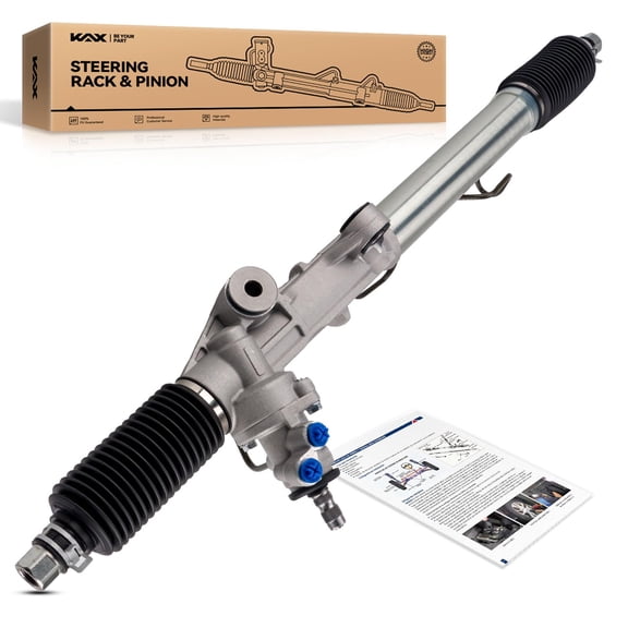 KAX Hydraulic Power Steering Rack and Pinion Compatible with Tacoma 1995-1996 2.4L 2.7L 3.4L 4WD Replace - 261697