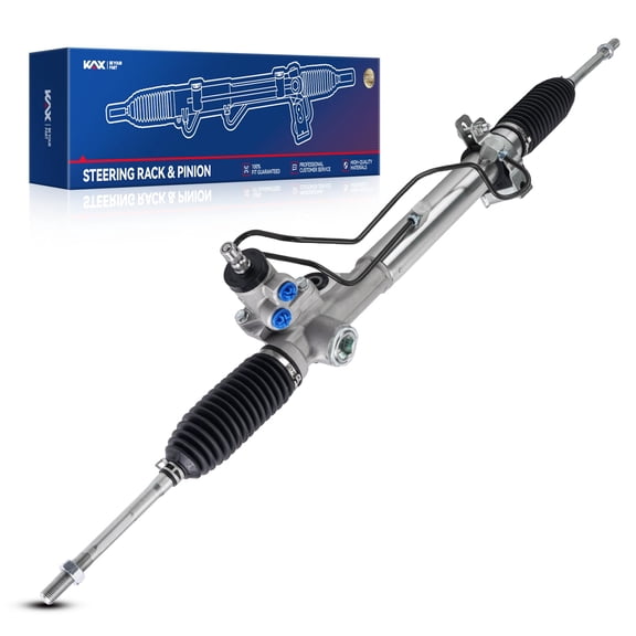 KAX Hydraulic Power Steering Rack and Pinion Compatible with Tacoma 1998 1999 2000 2001 2002 2003 2004 2.4L 3.4L RWD Replace - 971611