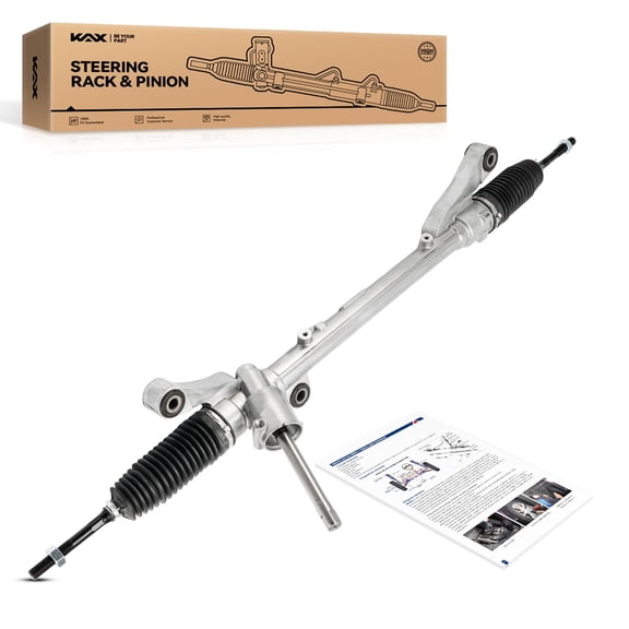 KAX Manual Steering Rack and Pinion Compatible with Mazda2 2011 2012 2013 All Models Replace - 1G2007