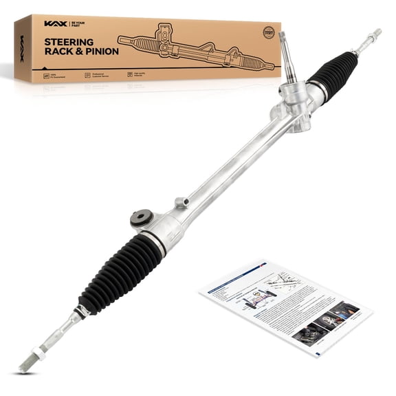 KAX Manual Steering Rack and Pinion Compatible with Yaris 2007 2008 2009 2010 2011 All Models, Yaris 2012 1.5L Replace - 1G2674