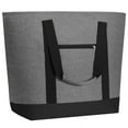thumbnail image 1 of KAXINLIFE Large Insulated Cooler Bag, Reusable Grocery Bag 50L ( 50-Can ), Collapsible Insulated Tote Bag to Delivery Bag, Travel Picnic Cooler for Frozen Food (Gray), 1 of 7