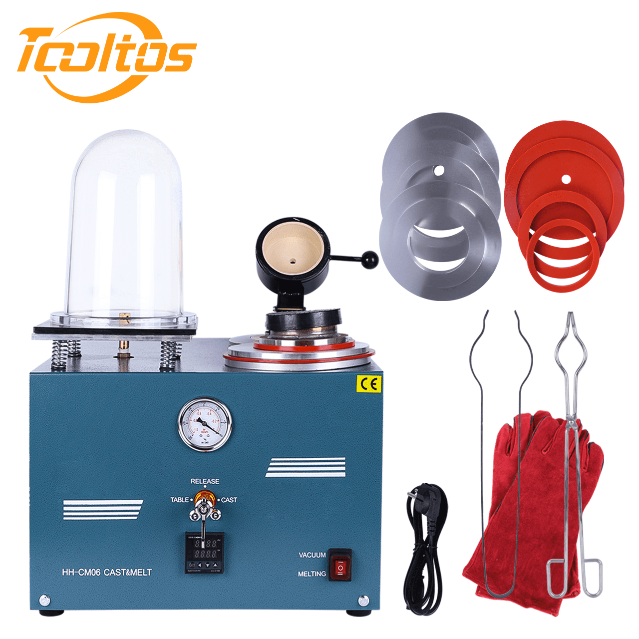 TOOLTOS CAST Jewelry Precision Vacuum Investing Casting Melting