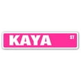 thumbnail image 1 of KAYA Street Sign Childrens Name Room Sign | Indoor/Outdoor |  24" Wide, 1 of 5