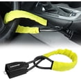 thumbnail image 1 of KAYCENTOP Car Steering Wheel Lock, Seat Belt Lock, Anti-Theft Device, Max 17 Inch Length, Small and Light-Weight, Multi-Functional, Fit Most Vehicle, SUV, Golf Cart Security (Yellow), 1 of 13
