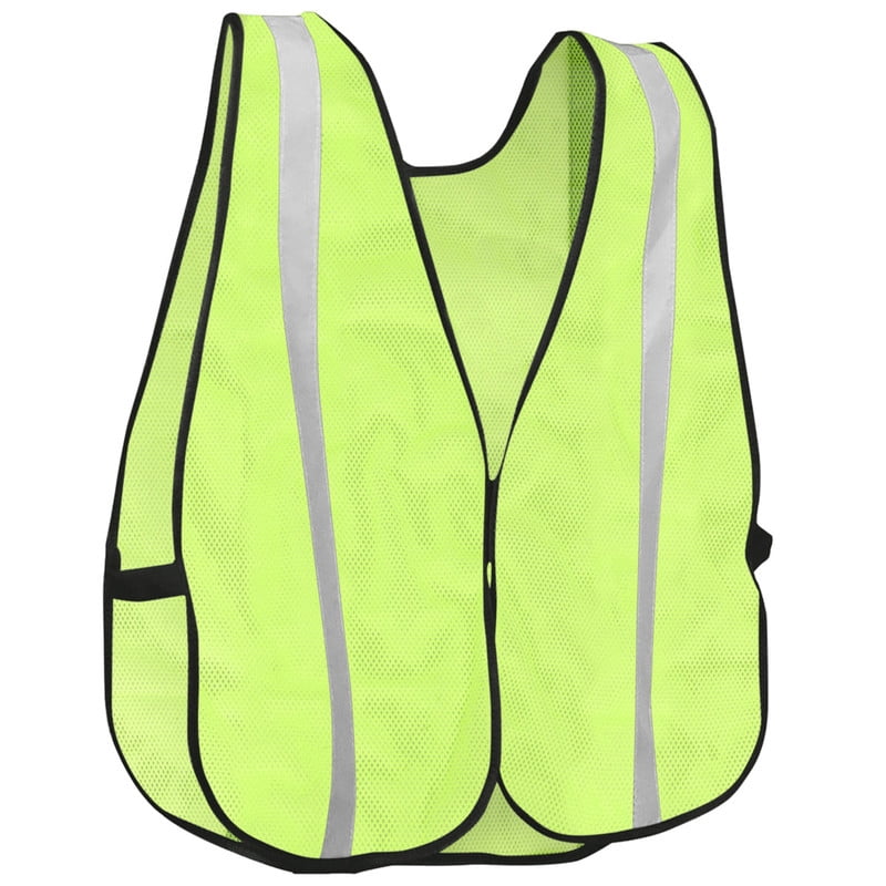 KAYGO High Visibility Safety Vest - Reflective Silver Stripe, One Size Fits Most, Pink - View #11