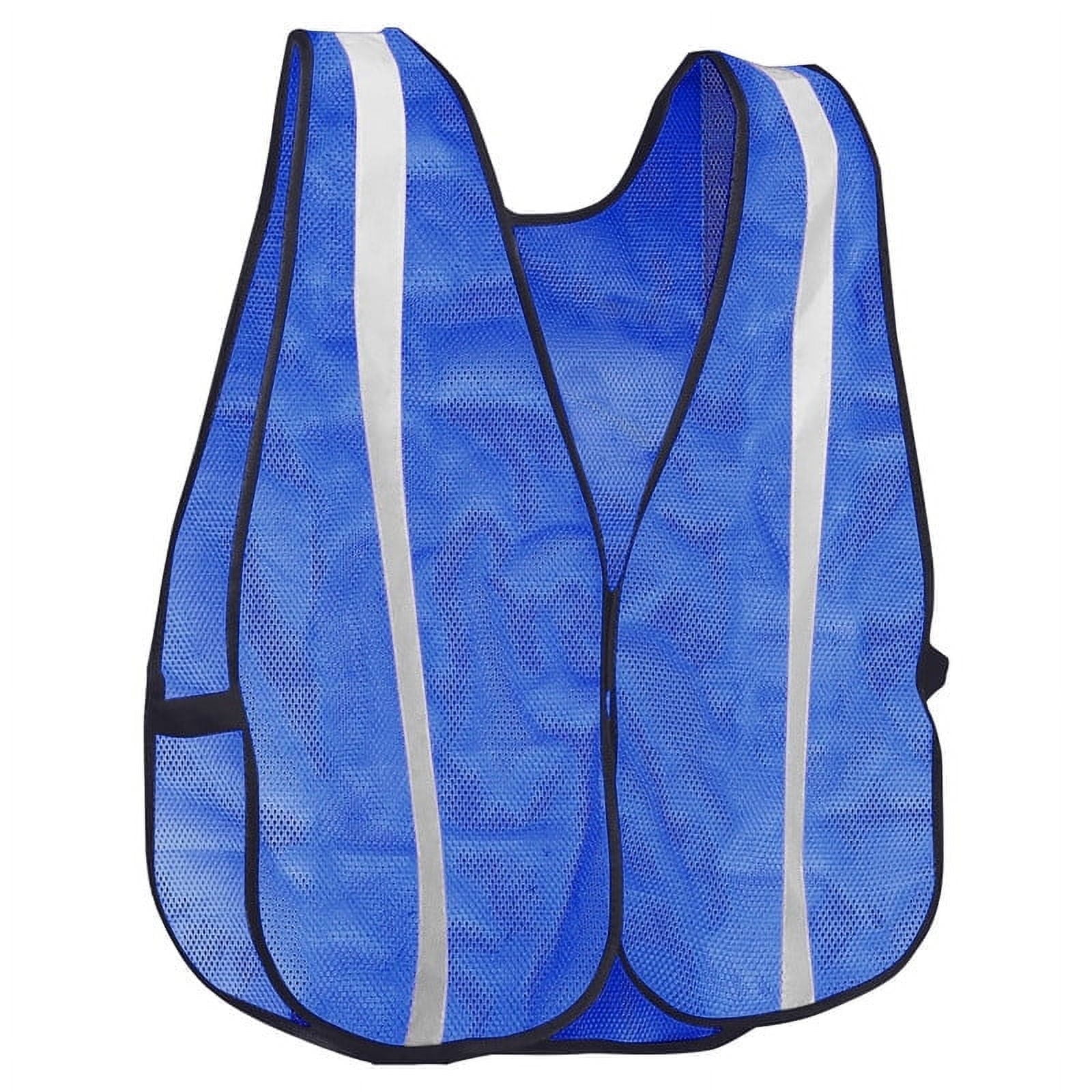 KAYGO High Visibility Safety Vest - Reflective Silver Stripe, One Size Fits Most, Pink - View #4