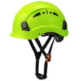 thumbnail image 1 of KAYGO Vented Hard Safety Helmet, ABS Work Helmet with Adjustable 6-Point Suspension, ANSI Z89.1 Certified, Green, 1 Count, 1 of 1