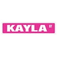 thumbnail image 1 of KAYLA Street Sign Childrens Name Room Sign | Indoor/Outdoor |  36" Wide, 1 of 5
